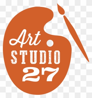 Home Art Studio Sip - Artist Painter Logo Png Clipart