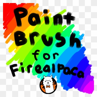 Paintbrush Clipart Thick - Png Download
