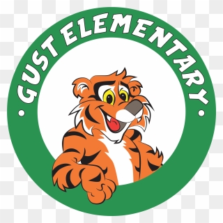 Gust Elementary Tiger Clipart