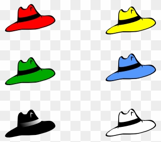 Sloth Clipart - Six Thinking Hats Icon - Png Download