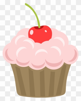 Cupcake Tree Clipart Svg Stock Free Printable Cupcake - Cupcake Design Clipart - Png Download
