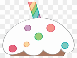 Transparent Birthday Cupcake Clipart - Circle - Png Download