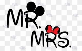 Mr & Mrs Logo Hd Clipart