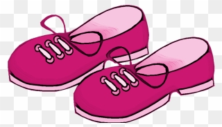 Sneakers Library Download Tied Huge Freebie - Girl Shoes Clipart - Png Download