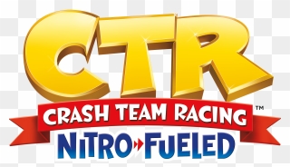 Crash Team Racing Font Clipart