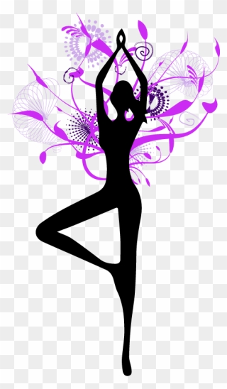 Clipart Yoga Tree Pose - Png Download