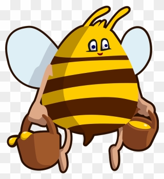 1528029534 Clipart - Bees - Png Download