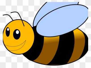 Honey Bee Bumblebee Clip Art - Colouring Picture Of Honey Bee - Png Download