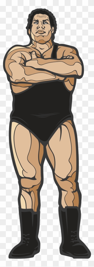 Andre The Giant Cartoon Clipart