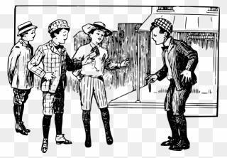 Boys In The Hood - Cartoon Clipart