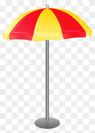 Beach Umbrella Png Vector Clipart - Beach Umbrella Png Vector Transparent Png