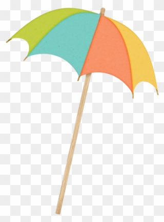 Summer Beach Umbrella Png File - Clip Art Transparent Png