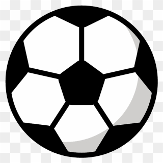 Soccer Ball Emoji Clipart - Transparent Soccer Ball Vector - Png Download
