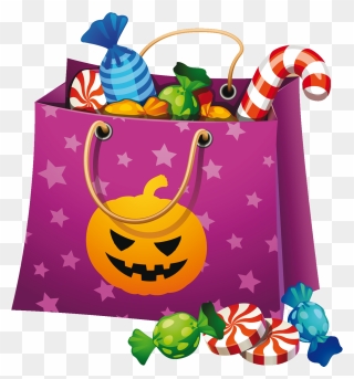 Halloween Candy Clipart - Candy Halloween Clipart - Png Download