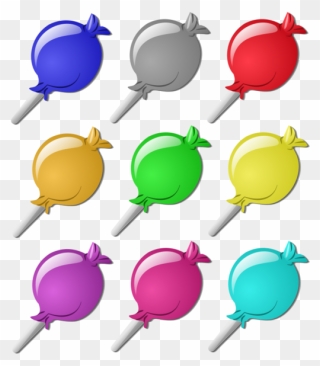 Transparent Candy Line Technology Clipart For Food - Lollipop Clip Art - Png Download