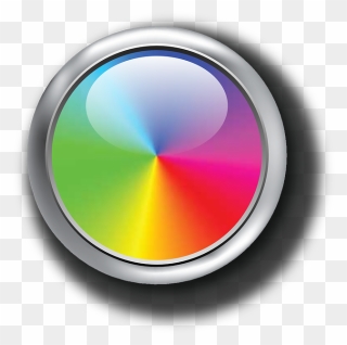 Rainbow Button Clipart
