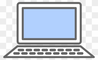 Laptop Clipart Computer Symbol, Laptop Computer Symbol - パソコン フリー 素材 イラスト - Png Download