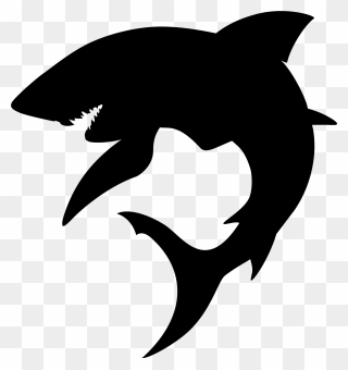 Shark Fin Soup Silhouette Hammerhead Shark Great Hammerhead - Great White Shark Silhouette Clipart