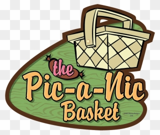 Snack Bar - Picnic Basket Yogi Bear Clipart - Png Download