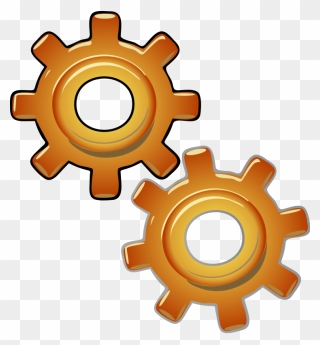 Gears Clip Art Download - Gears Clipart Free - Png Download
