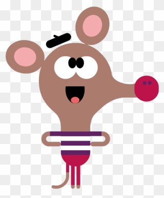 Hey Duggee Character Tino The Artistic Mouse - Hey Duggee Tino The Artistic Mouse Clipart