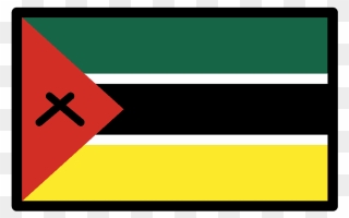 Mozambique Flag Emoji Clipart - Traffic Sign - Png Download