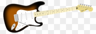 Electric Guitar Image - Transparent Background Guitar Png Vector Clipart