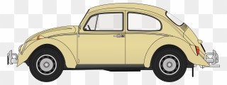 Volkswagen Vector Bug Vw - Vw Beetle Clipart - Png Download