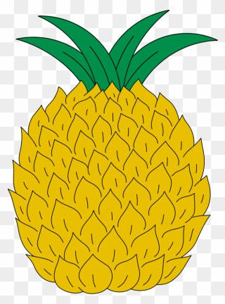 Pineapple Coat Of Arms Clipart