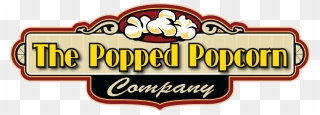 Order Gourmet Popcorn Flavors Online At The Popped - Popcorn Gourmet Logo Clipart