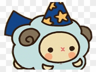 Transparent Wizard Hat Clipart - Cute Kawaii Adorable Animal Cartoon - Png Download