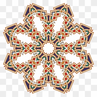Islamic Geometric Art 2 Clip Arts - Dahlawas Hanuman Ji Mandir - Png Download