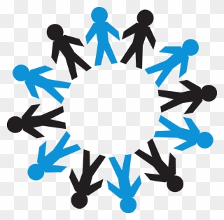 People In Circle Clip Art - Png Download