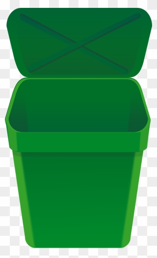 Transparent Garbage Png - Open Trash Can Clipart