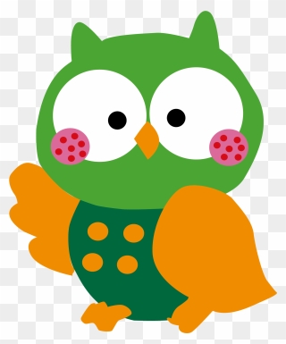 Owl Thumb Cuteness - Thumb Clipart
