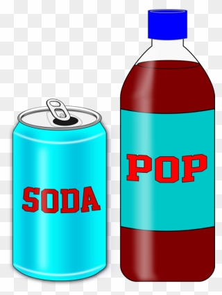Diet Soda,turquoise,liquid - Clipart Transparent Clipart Soft Drink - Png Download