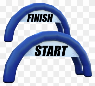 Starting Line Png - Inflatable Start Line Arch Clipart