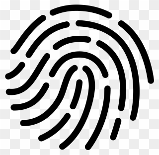Transparent Fingerprints Clipart - Fingerprint Png