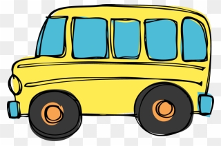 Clipart Bus Van School, Clipart Bus Van School Transparent - Bus Clipart - Png Download