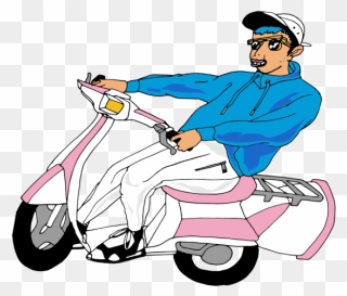 Life Of Quan Re - Scooter Clipart