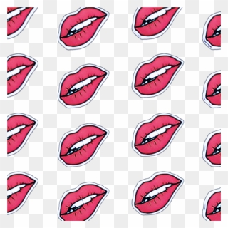 #pink #lips #background #lip #hotpink #hotpinklipbackground - Lips Background Clipart