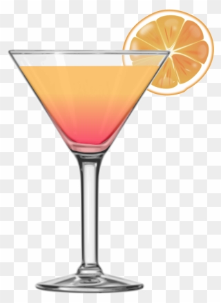 Cocktail Tequila Sunrise Png Clipart - Png Cocktail Clipart Transparent ...