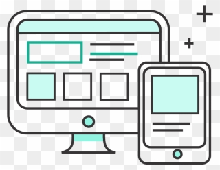 Web-mobile - Web Design Clipart