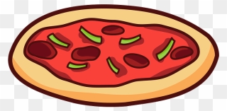1464637182 Clipart - Countable Nouns List Pizza - Png Download