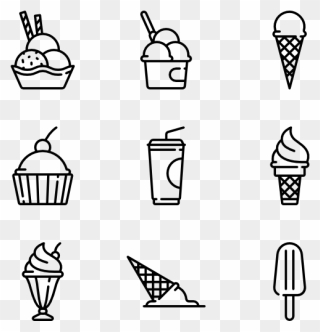 Vector Ice Cream Icon Png Clipart