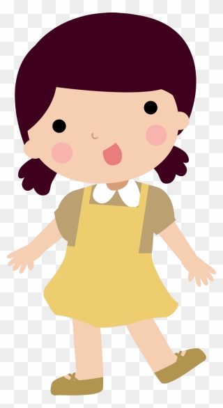 Transparent Family Clipart - Clip Art Images Of Girl - Png Download