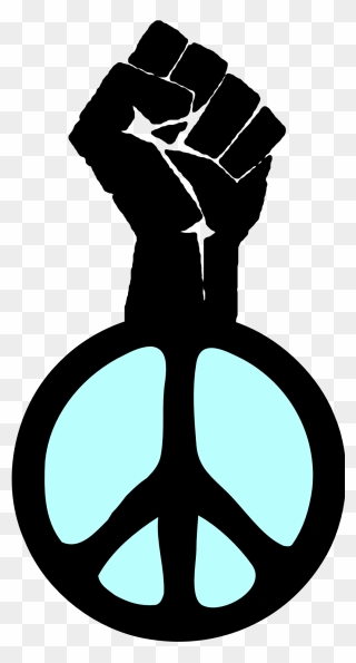 Fist Occupy Wall Street Fight The Power Peace Groovy - Nat Turner's Rebellion Symbol Clipart