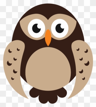 Caroon Owl - Clip Art - Png Download