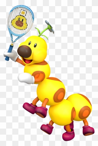 Mario Tennis Aces Wiggler Clipart