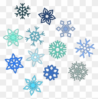 Free Animated Snowflake Clipart, Download Free Clip - Transparent Background Snowflake Clipart Free - Png Download